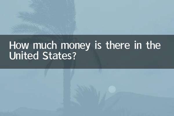Combien y a-t-il d’argent aux États-Unis ?
