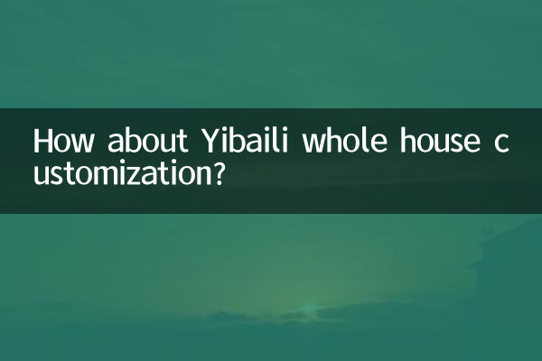 Que tal a personalização de toda a casa Yibaili?