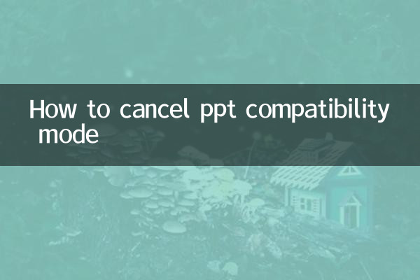 Como cancelar o modo de compatibilidade ppt