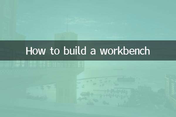 Como construir uma bancada