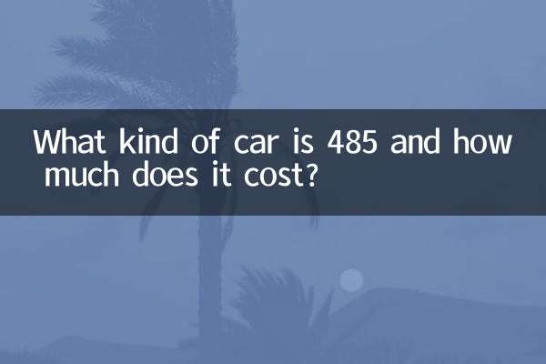 485 किस प्रकार की कार है और इसकी कीमत कितनी है?