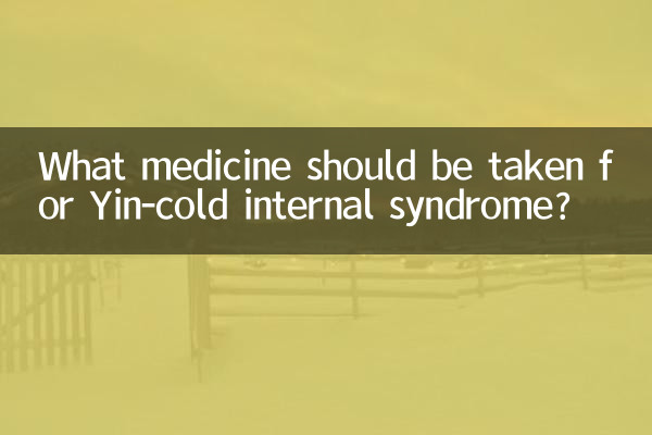 Quale medicina dovrebbe essere presa per la sindrome interna Yin-fredda?