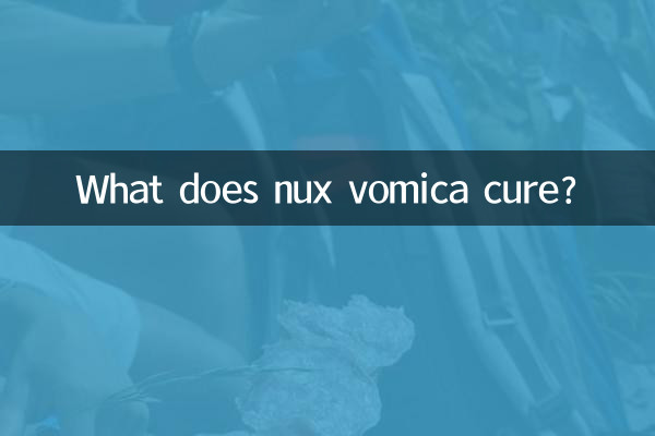 馬錢子是治什麼的