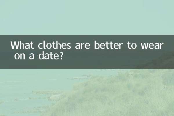 デートにはどんな服装を着ていくのが良いのでしょうか？