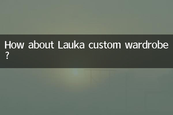 Que tal o guarda-roupa personalizado Lauka?