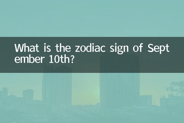 10 सितंबर की राशि क्या है?