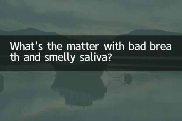 নিঃশ্বাসে দুর্গন্ধ এবং লালার কী সমস্যা?