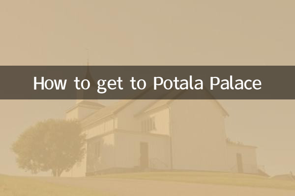 Como chegar ao Palácio de Potala