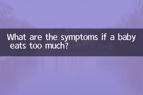 寶寶吃多了有什麼症狀