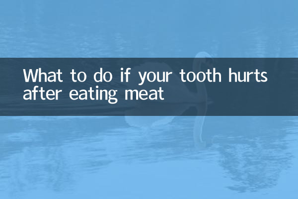 ماذا تفعل إذا شعرت بألم في أسنانك بعد تناول اللحوم؟