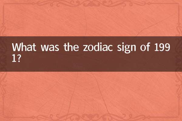 1991年是什么星座的