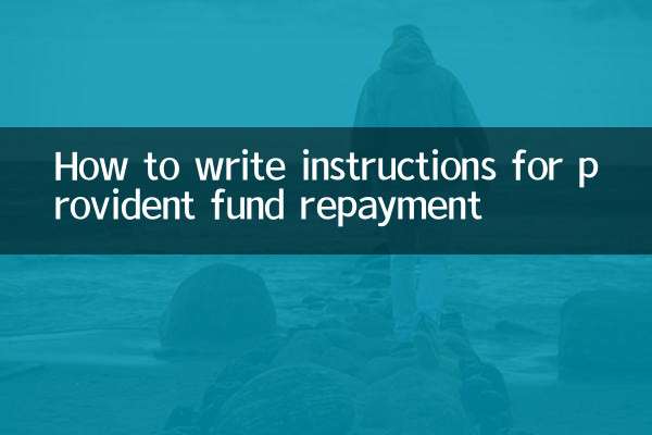 So schreiben Sie Anweisungen zur Rückzahlung der Vorsorgekasse