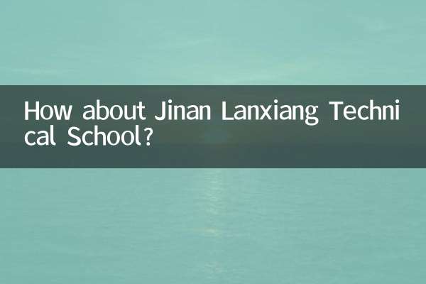 Wie wäre es mit der Jinan Lanxiang Technical School?