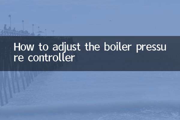 Cómo ajustar el controlador de presión de la caldera.