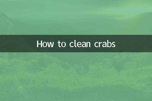 Como limpar caranguejos