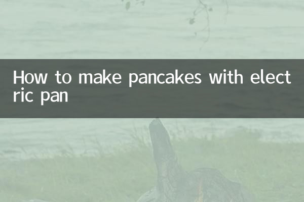 Come fare i pancake con la padella elettrica