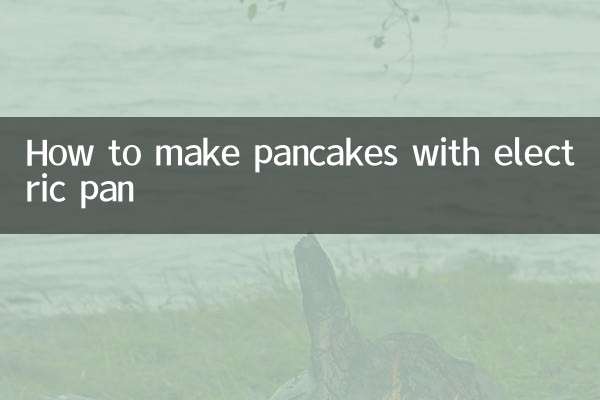 Come fare i pancake con la padella elettrica