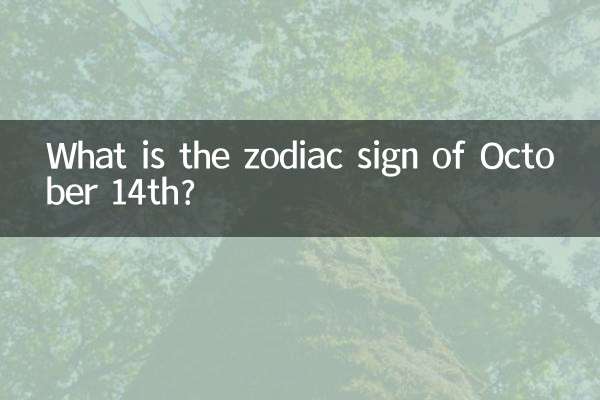Какой знак зодиака 14 октября?