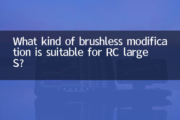 Que tipo de modificação sem escova é adequada para RC grande S?