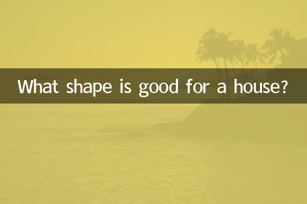 ¿Qué forma es buena para una casa?