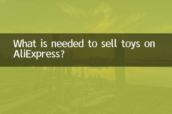 What is needed to sell toys on AliExpress?