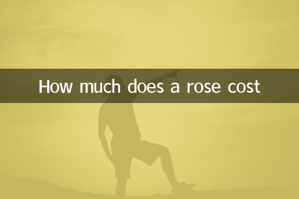 How much does a rose cost