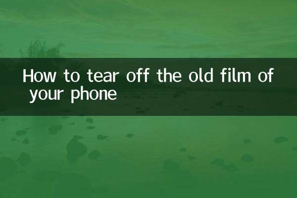 Cómo arrancar la vieja película de tu teléfono