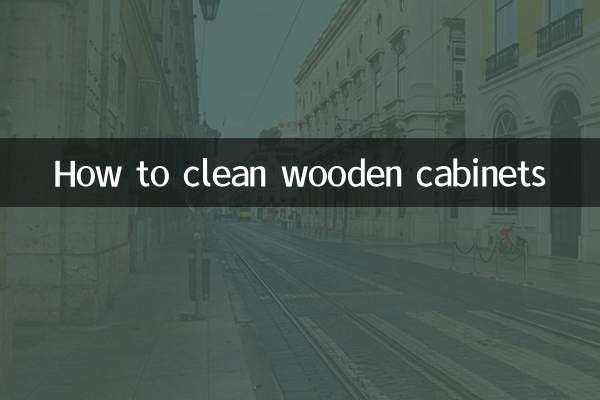 نحوه تمیز کردن کابینت های چوبی