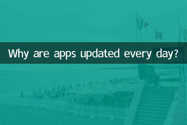 Why are apps updated every day?