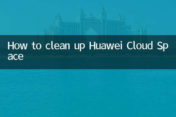Come ripulire Huawei Cloud Space