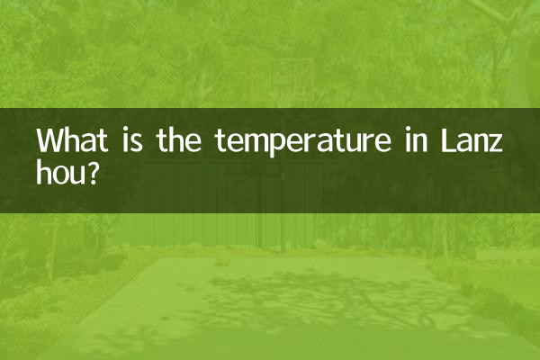 蘭州市の気温は?