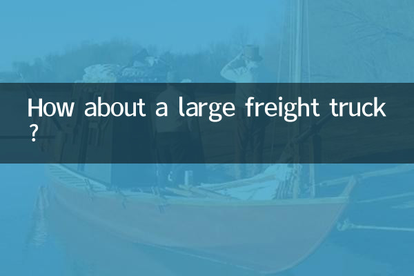 एक बड़े मालवाहक ट्रक के बारे में क्या ख्याल है?