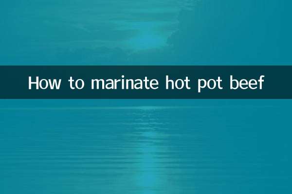 گرم برتن گائے کے گوشت کو کس طرح تیار کریں