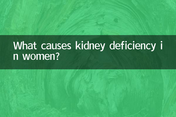 Что вызывает недостаточность почек у женщин?