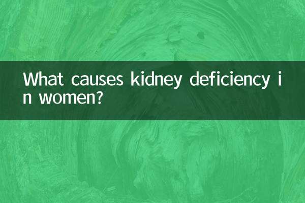 女的腎虛是什麼引起的