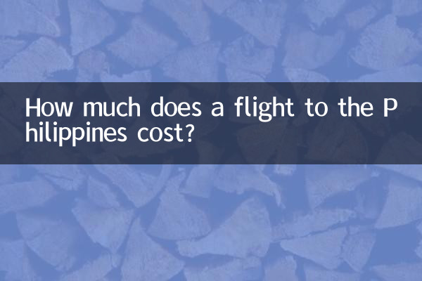 How much does a flight to the Philippines cost?