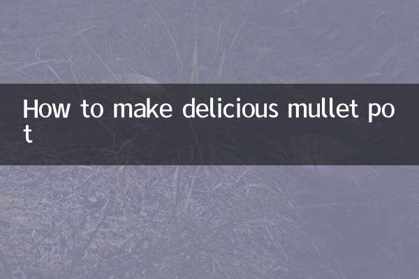 Cómo hacer una deliciosa olla de salmonetes