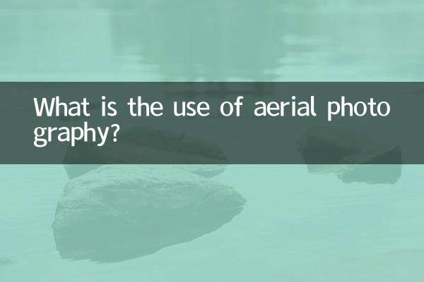 ¿Para qué sirve la fotografía aérea?