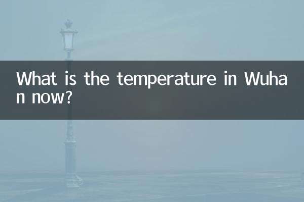 اب ووہان میں درجہ حرارت کیا ہے؟