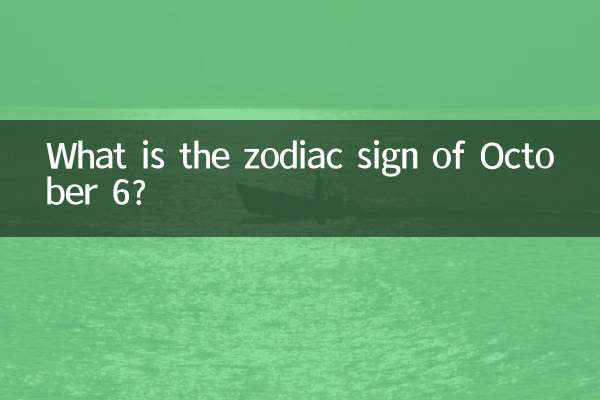 What is the zodiac sign of October 6?