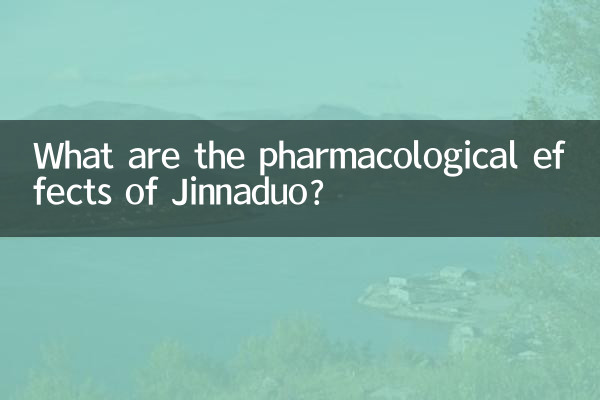 What are the pharmacological effects of Jinnaduo?