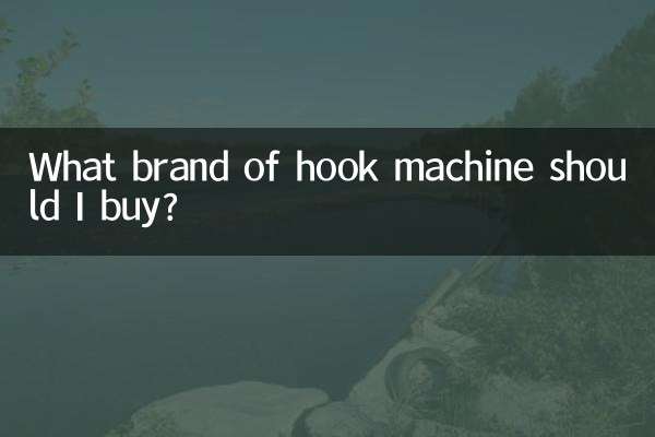 어떤 브랜드의 후크 머신을 구입해야 합니까?