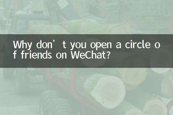 Why don’t you open a circle of friends on WeChat?