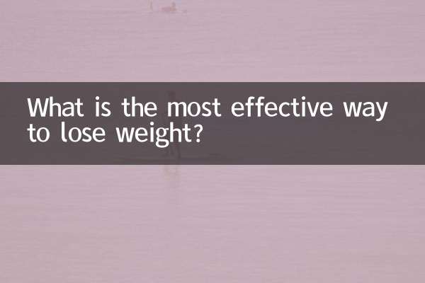 موثرترین راه برای کاهش وزن چیست؟