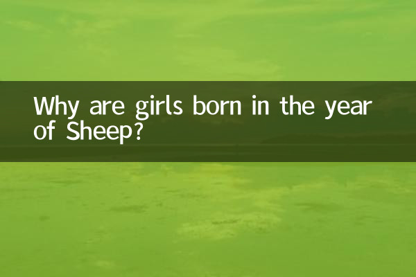 Почему девочки рождаются в год Овцы?