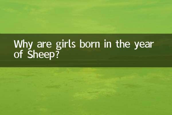 लड़कियों का जन्म भेड़ वर्ष में क्यों होता है?