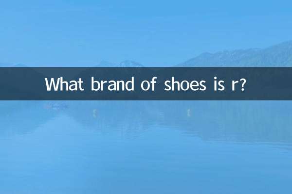 ¿Qué marca de zapatos es r?