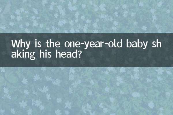 一歲寶寶搖頭怎麼回事