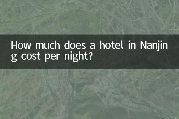 南京酒店多少錢一晚