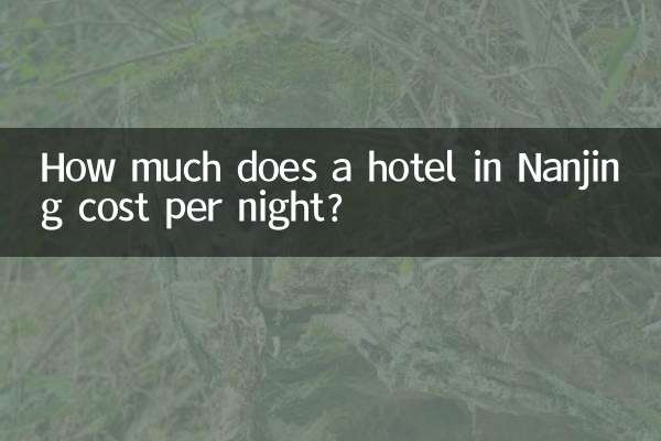 ¿Cuánto cuesta por noche un hotel en Nankín?